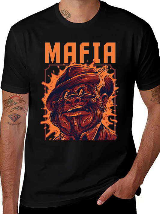 Mafia Graphic T-Shirt - Bold & Unique Design