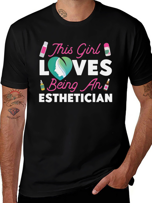 Esthetician Love Graphic T-Shirt