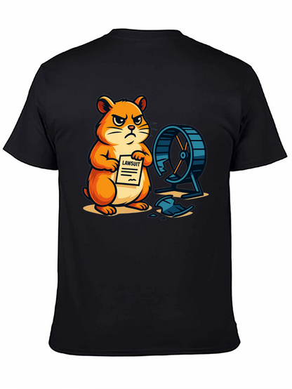 Hamster Lawsuit Graphic T-Shirt