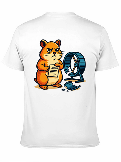 Hamster Lawsuit Graphic T-Shirt