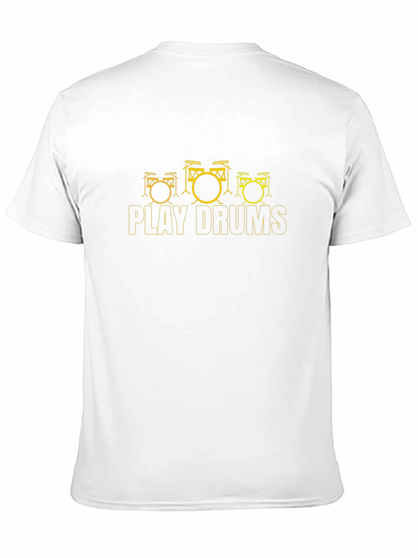 Play Drums Black Tee