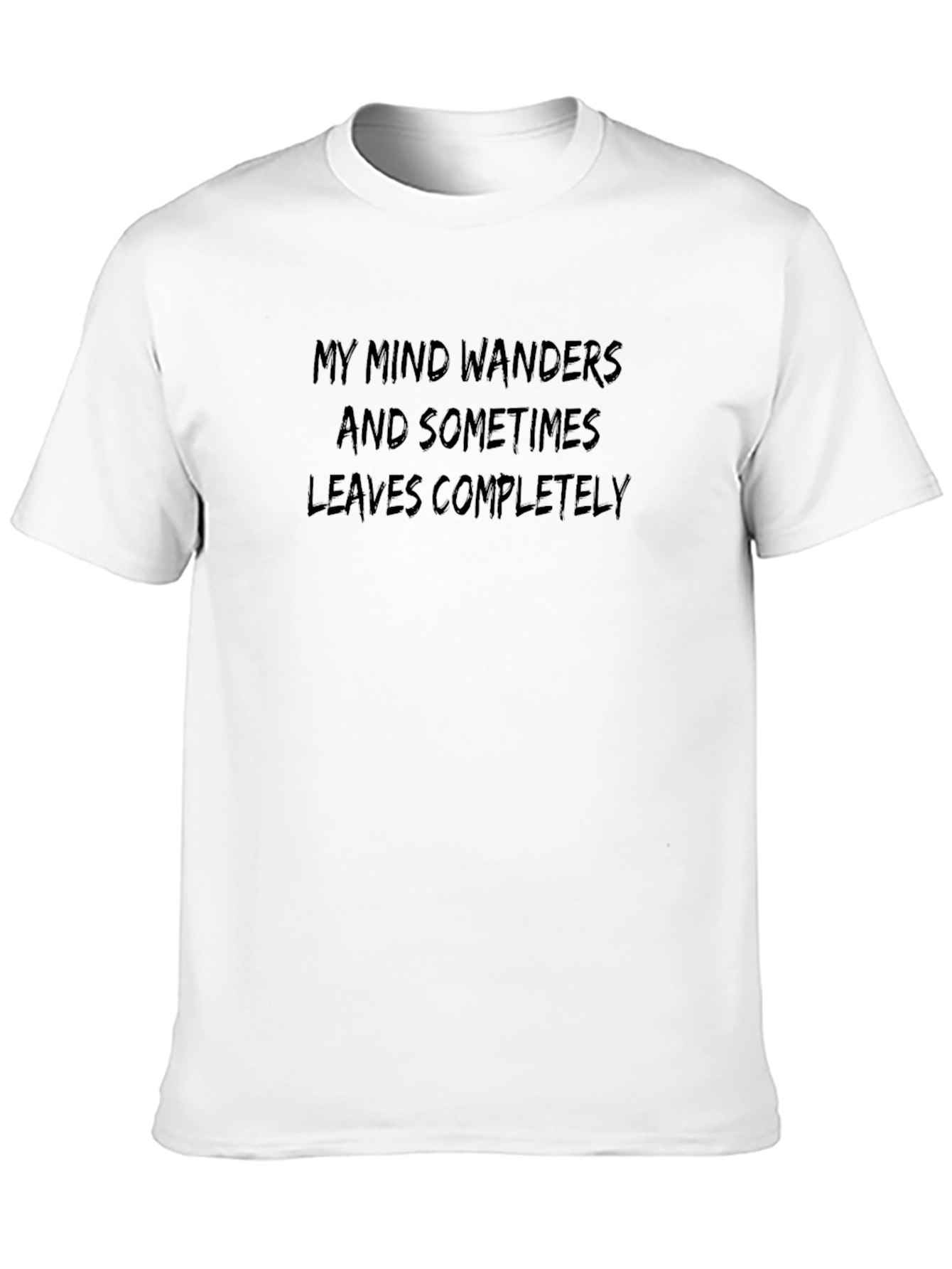 Wanders Mind T-Shirt - Funny Slogan Tee