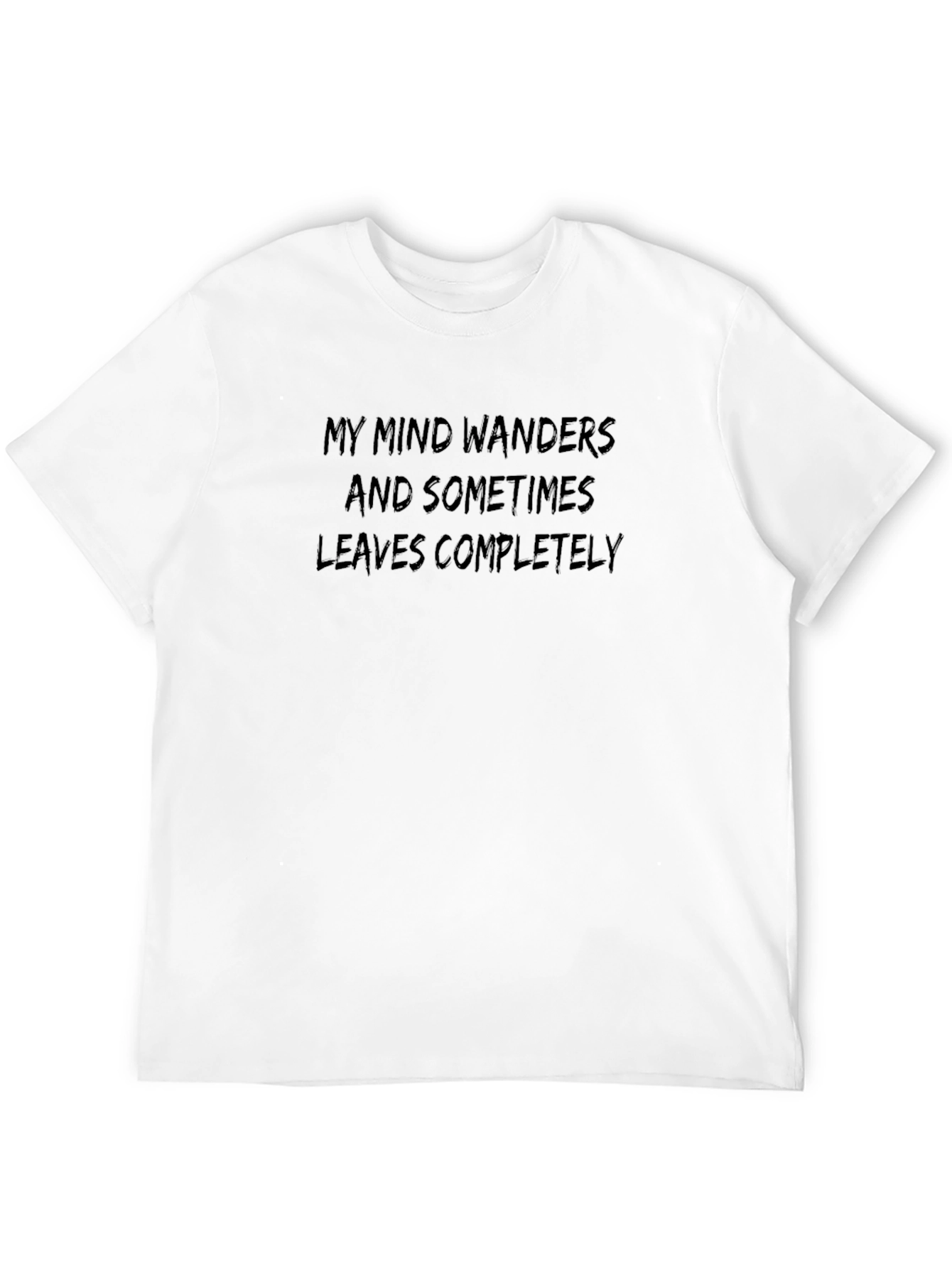 Wanders Mind T-Shirt - Funny Slogan Tee
