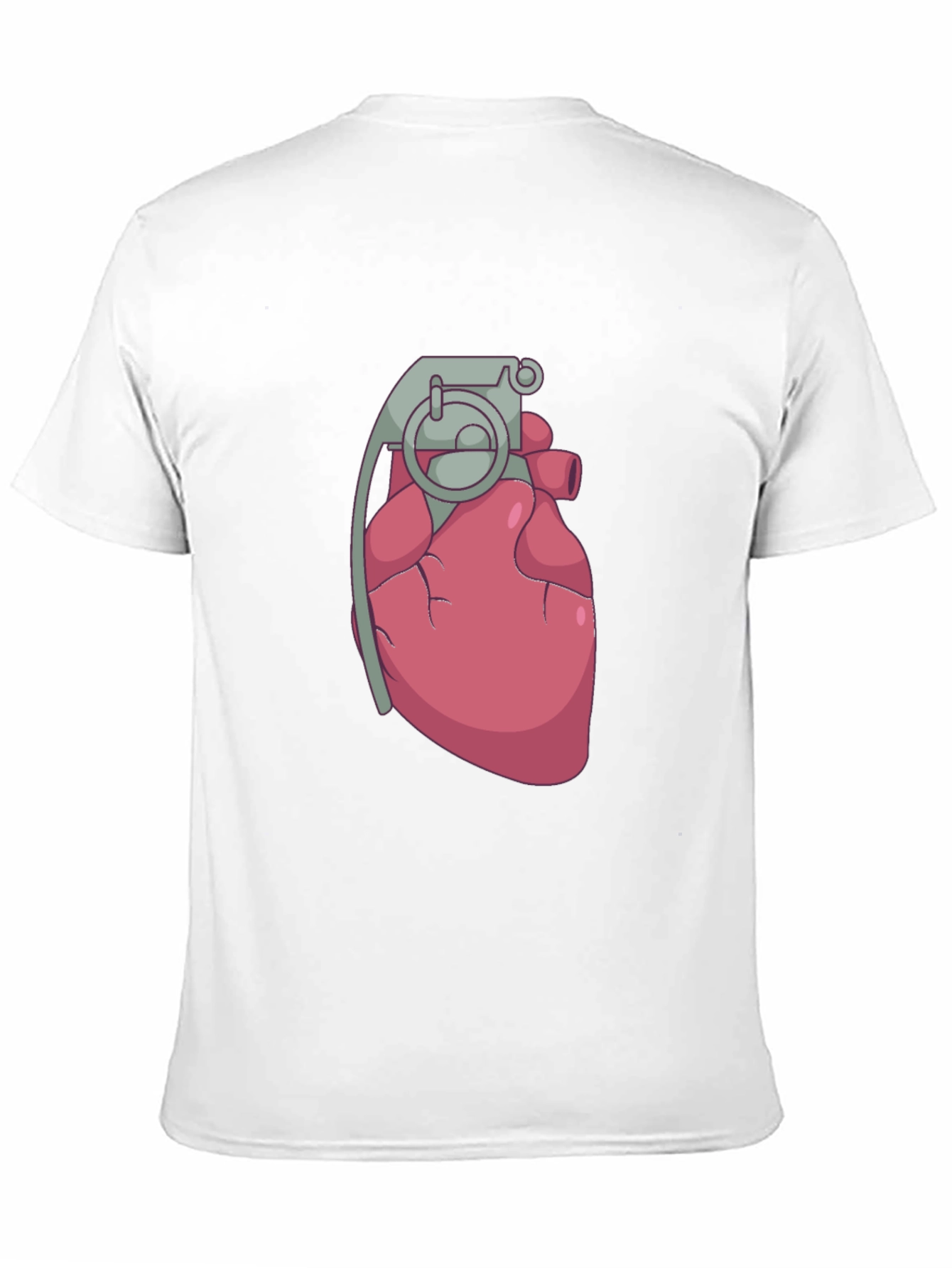 Heart Grenade Black T-Shirt