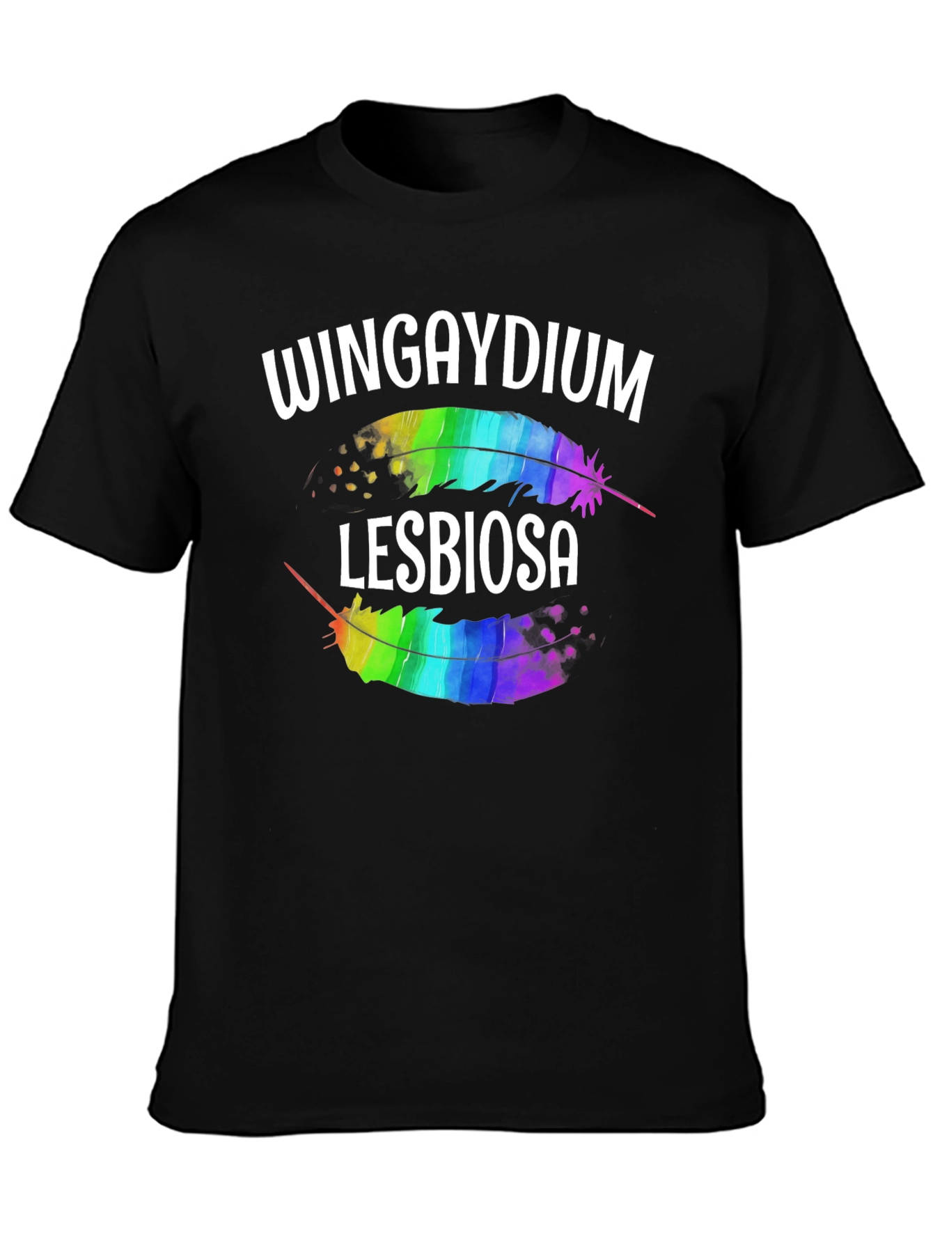 Wingaydium Lesbiosa LGBTQ+ Pride T-Shirt