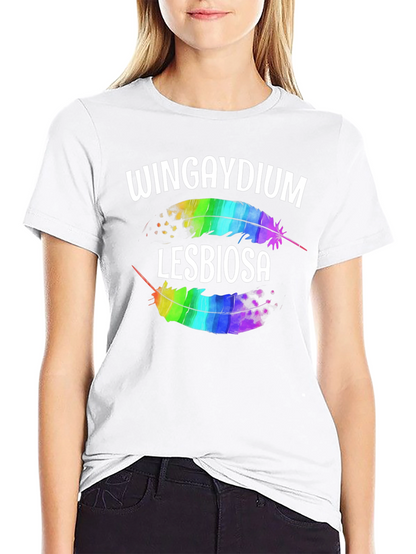 Wingaydium Lesbiosa LGBTQ+ Pride T-Shirt