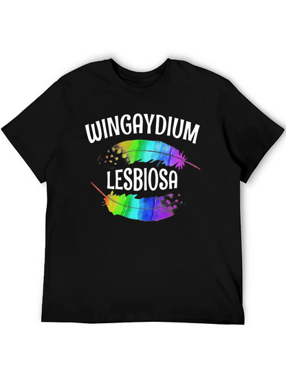 Wingaydium Lesbiosa LGBTQ+ Pride T-Shirt
