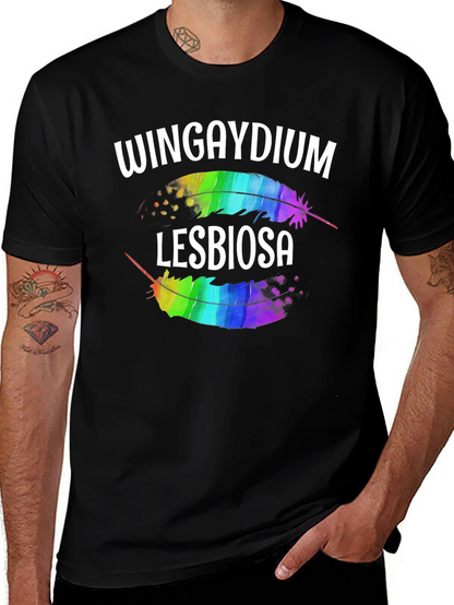 Wingaydium Lesbiosa LGBTQ+ Pride T-Shirt