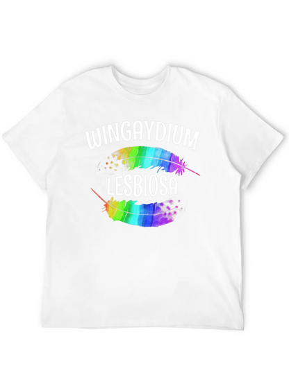 Wingaydium Lesbiosa LGBTQ+ Pride T-Shirt
