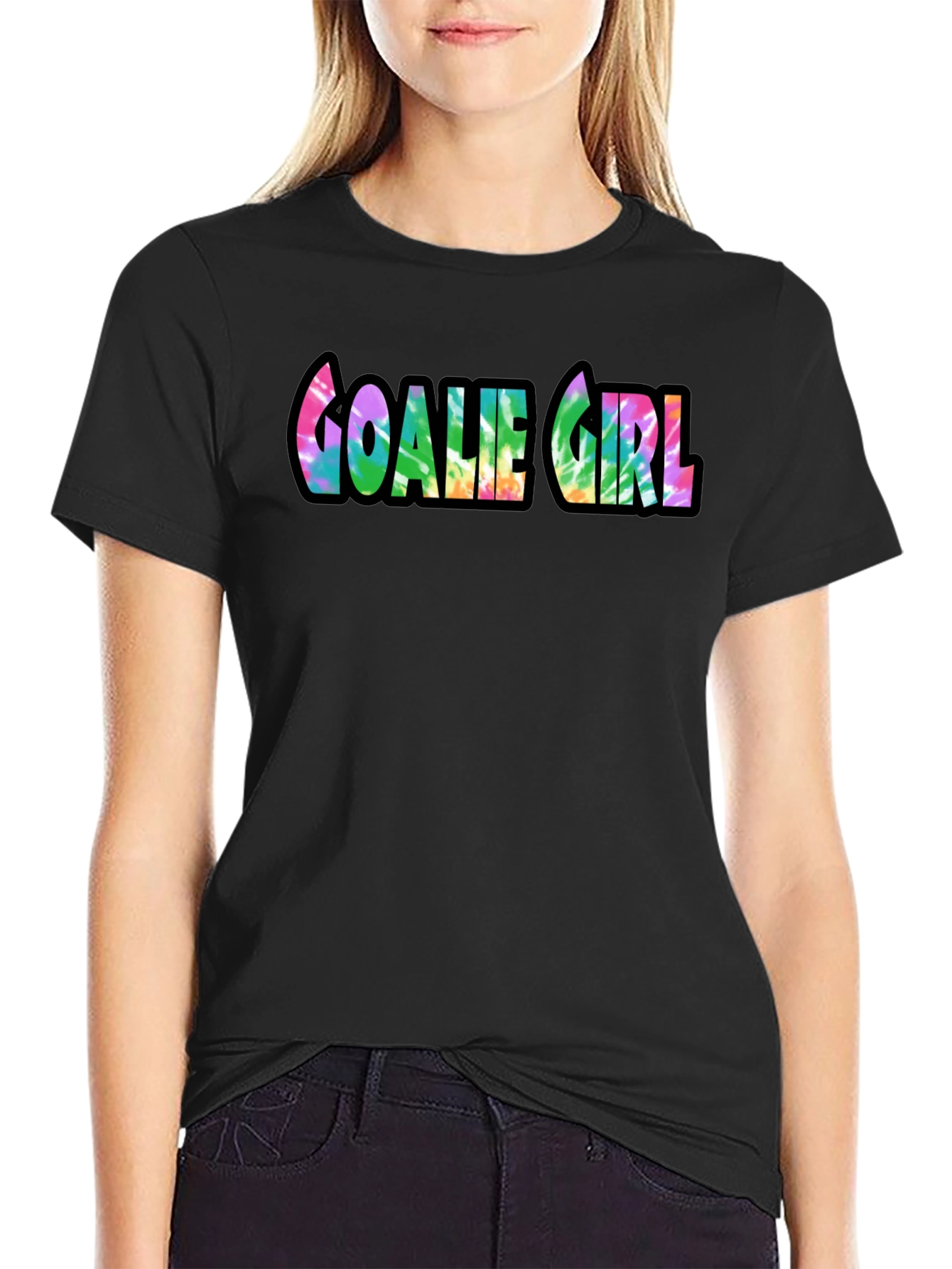 Goale Girl Tie Dye Graphic T-Shirt