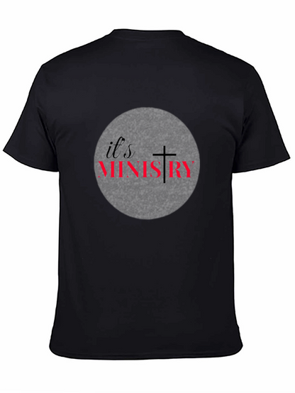 Its Ministry Graphic T-Shirt Christian Tee