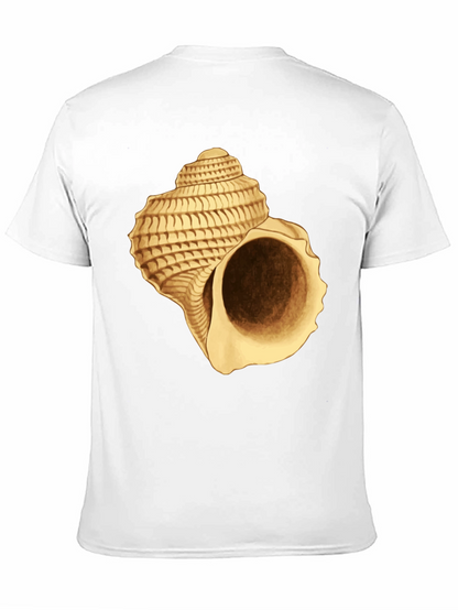 Seashell Graphic Black T-Shirt