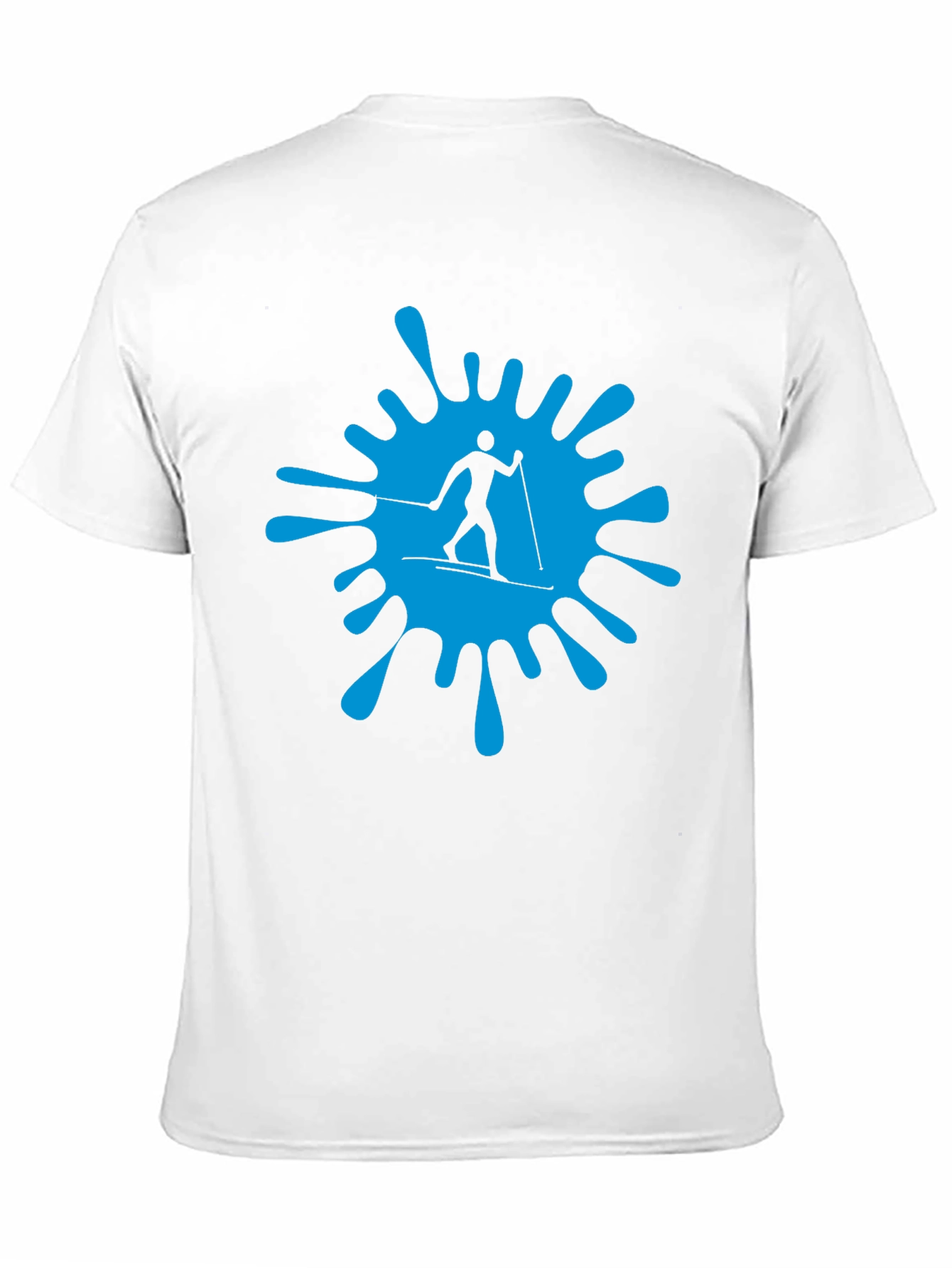 Ski Splash Graphic T-Shirt - Black