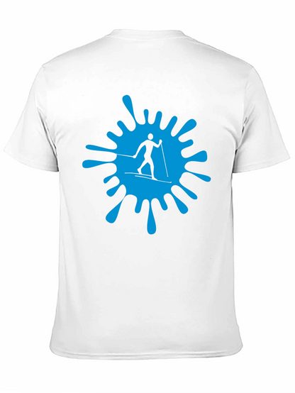 Ski Splash Graphic T-Shirt - Black