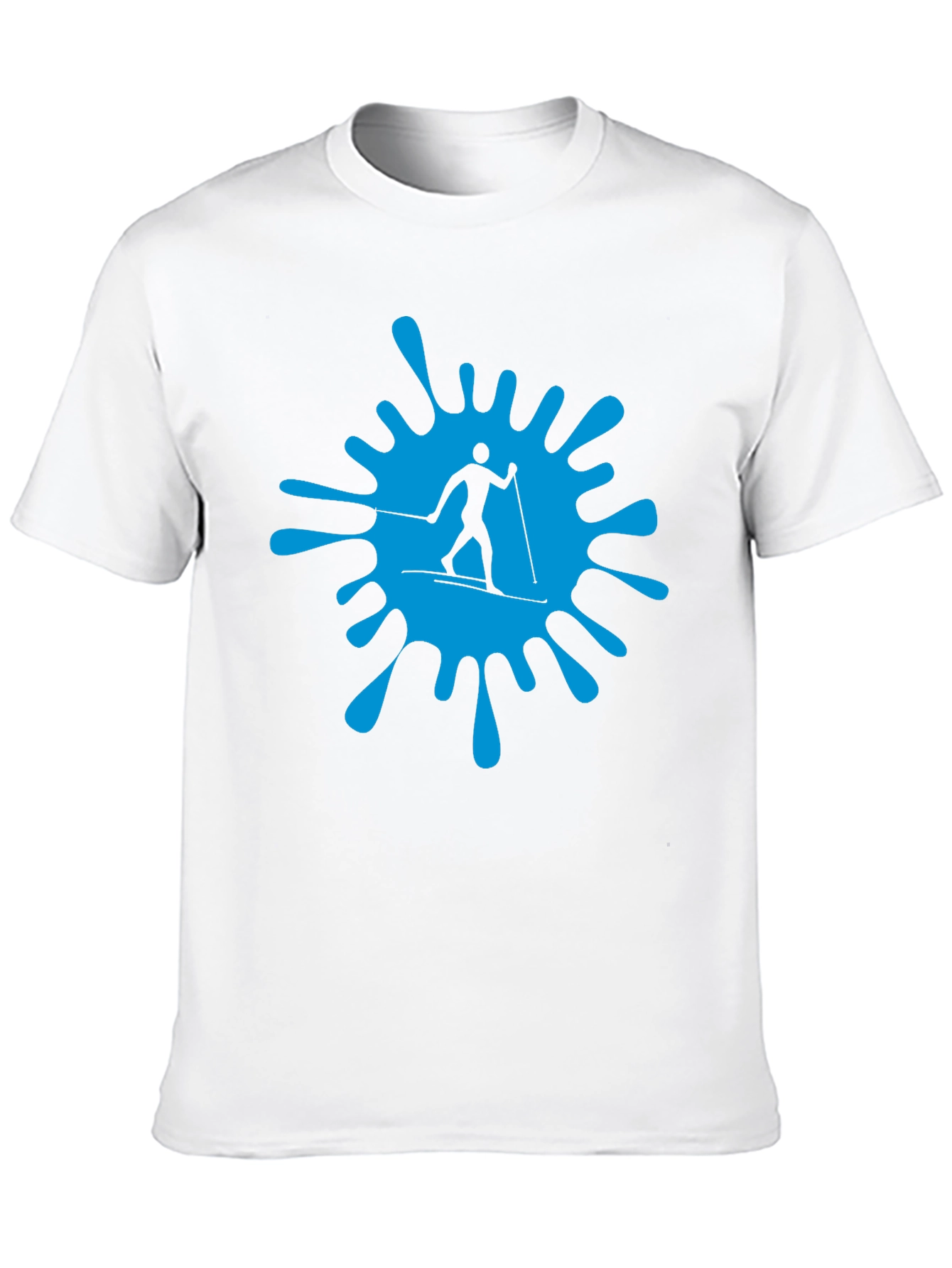 Ski Splash Graphic T-Shirt - Black