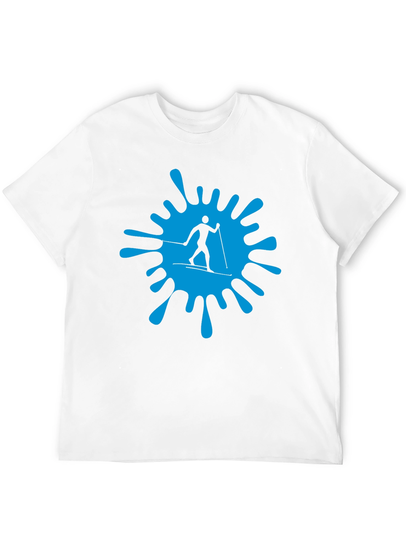 Ski Splash Graphic T-Shirt - Black