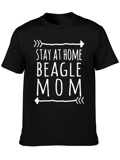 Stay at Home Beagle Mom T-Shirt