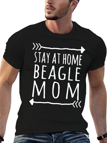 Stay at Home Beagle Mom T-Shirt
