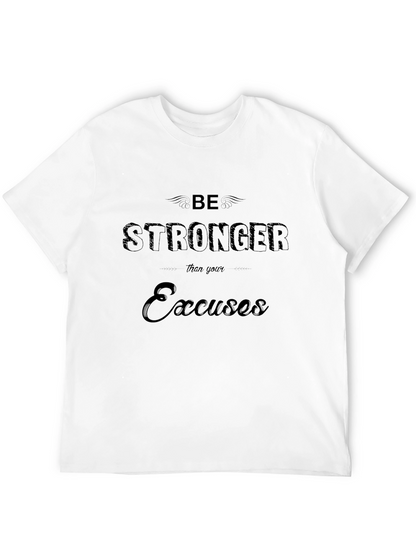 Be Stronger Graphic Tee - Black