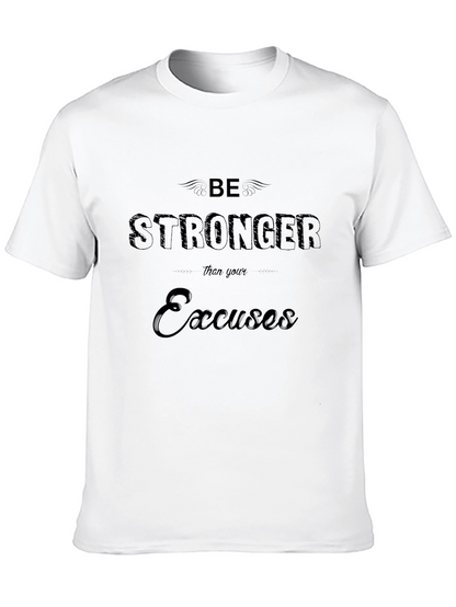 Be Stronger Graphic Tee - Black
