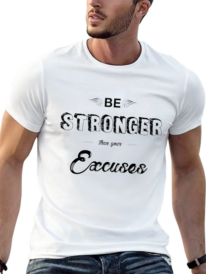 Be Stronger Graphic Tee - Black