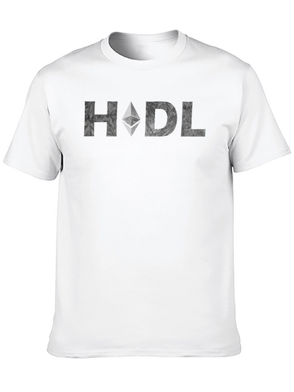 HODL Ethereum Crypto Black T-Shirt