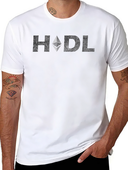 HODL Ethereum Crypto Black T-Shirt
