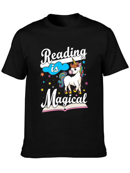 Reading is Magical Unicorn T-Shirt