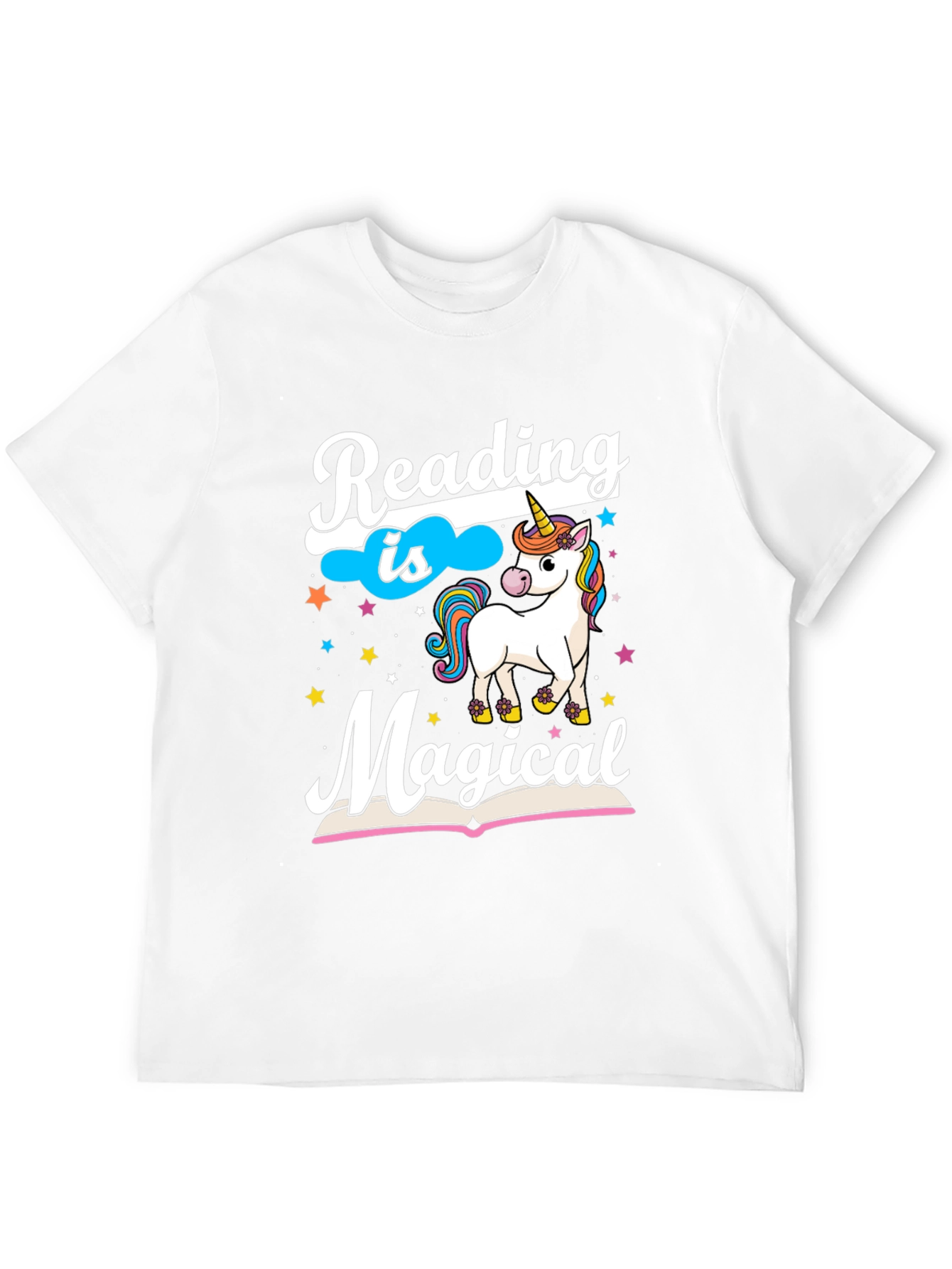 Reading is Magical Unicorn T-Shirt