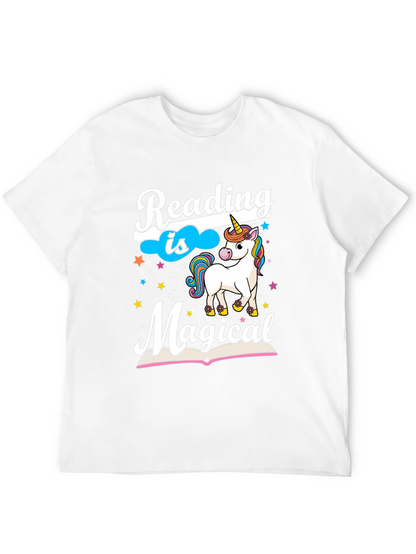 Reading is Magical Unicorn T-Shirt