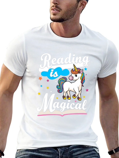 Reading is Magical Unicorn T-Shirt