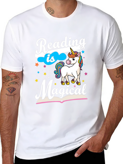 Reading is Magical Unicorn T-Shirt