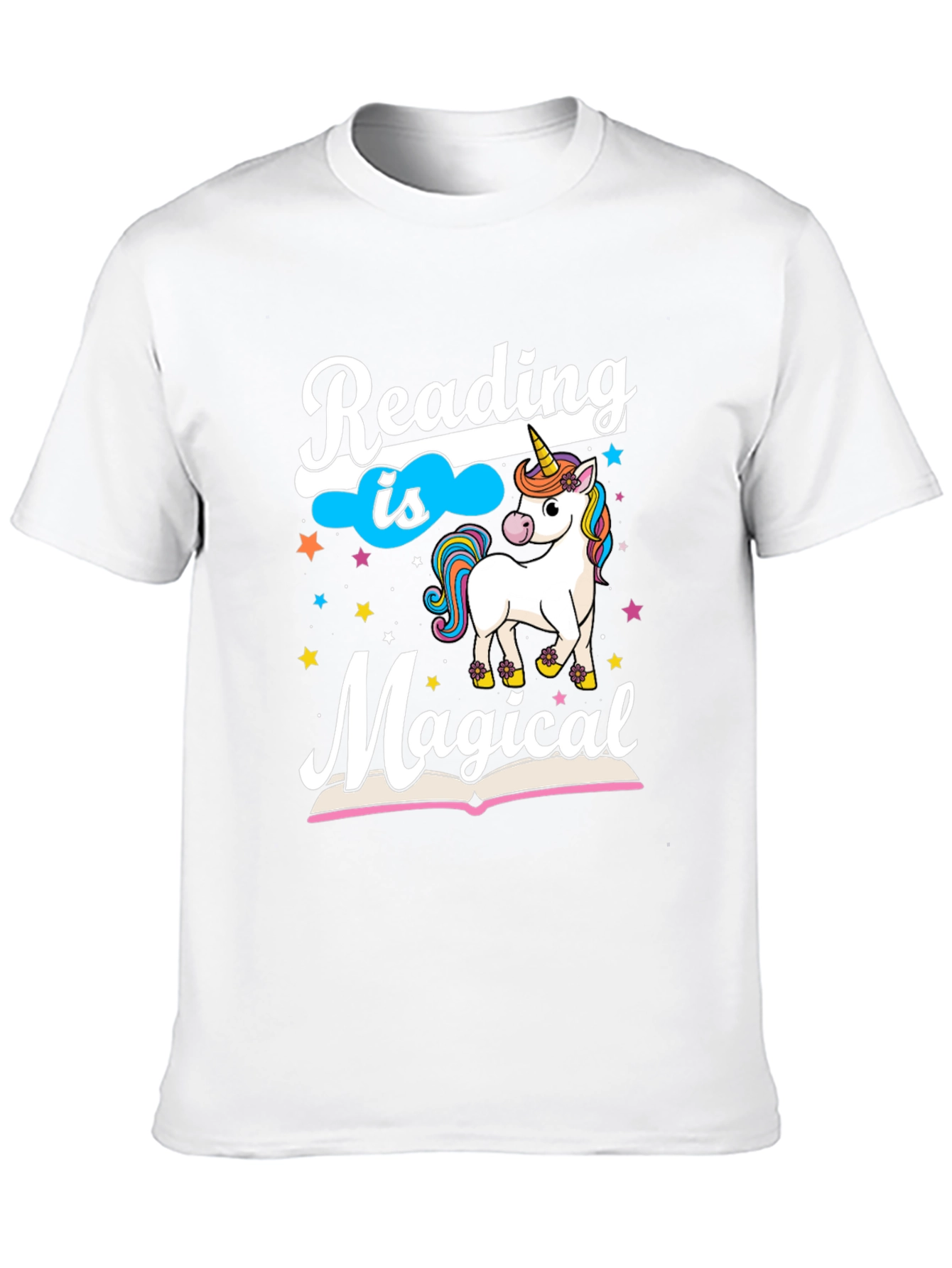 Reading is Magical Unicorn T-Shirt
