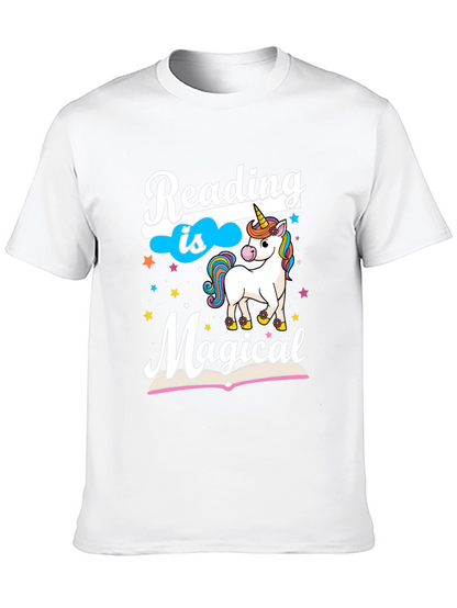 Reading is Magical Unicorn T-Shirt