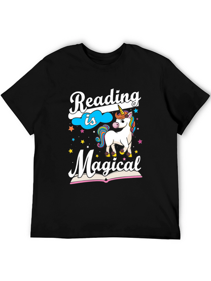 Reading is Magical Unicorn T-Shirt