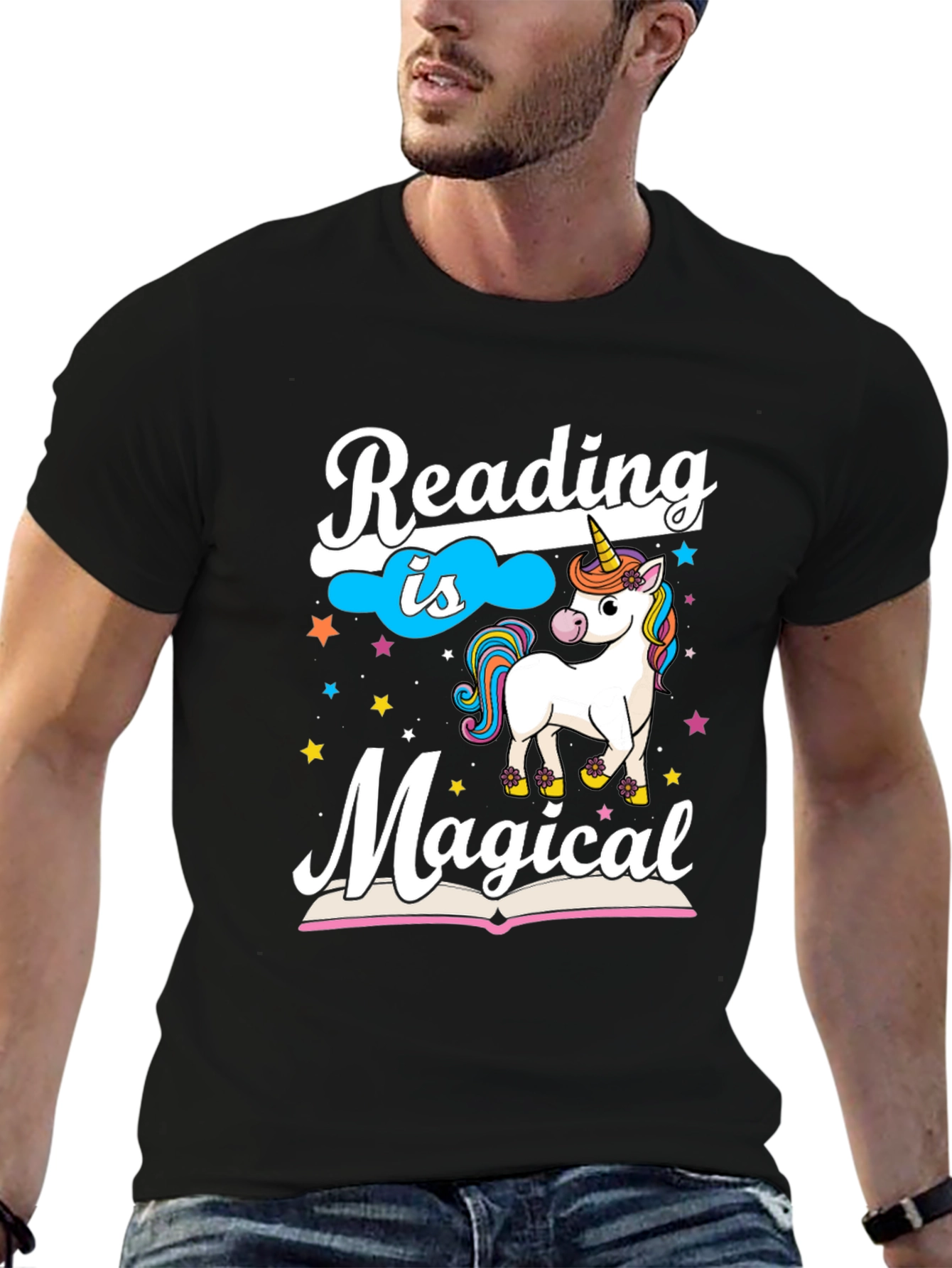 Reading is Magical Unicorn T-Shirt