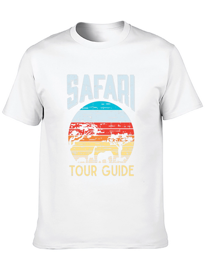 Safari Tour Guide Graphic T-Shirt