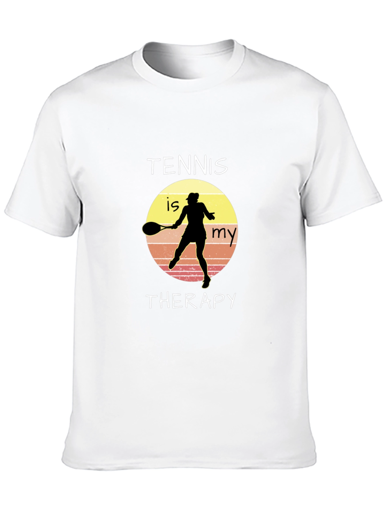 Tennis is My Therapy Graphic T-Shirt