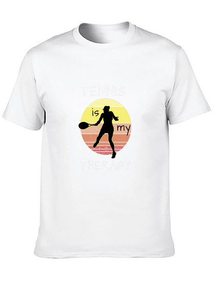 Tennis is My Therapy Graphic T-Shirt