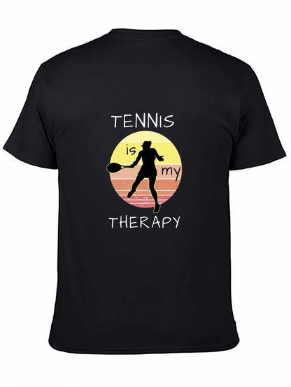 Tennis is My Therapy Graphic T-Shirt