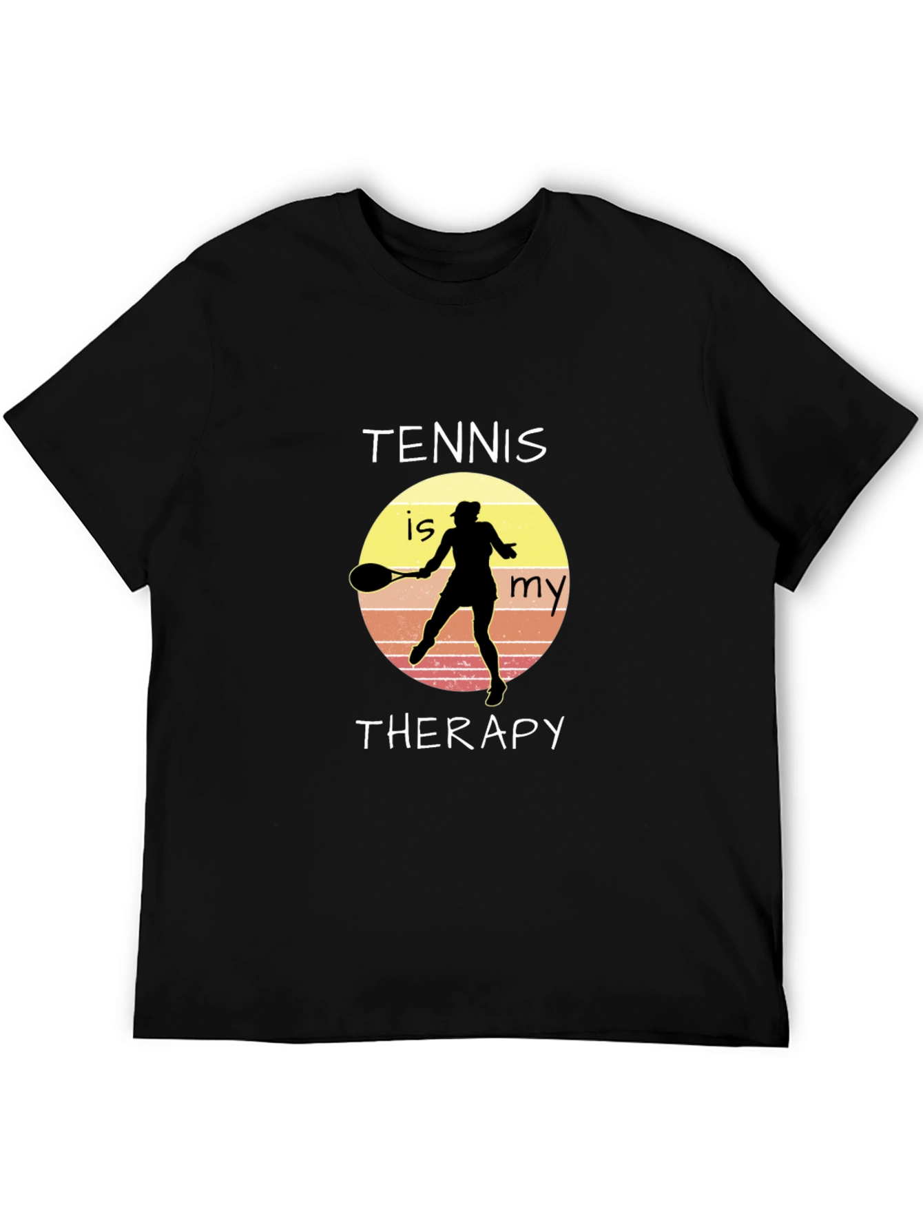 Tennis is My Therapy Graphic T-Shirt