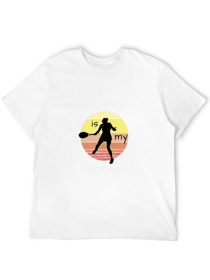 Tennis is My Therapy Graphic T-Shirt