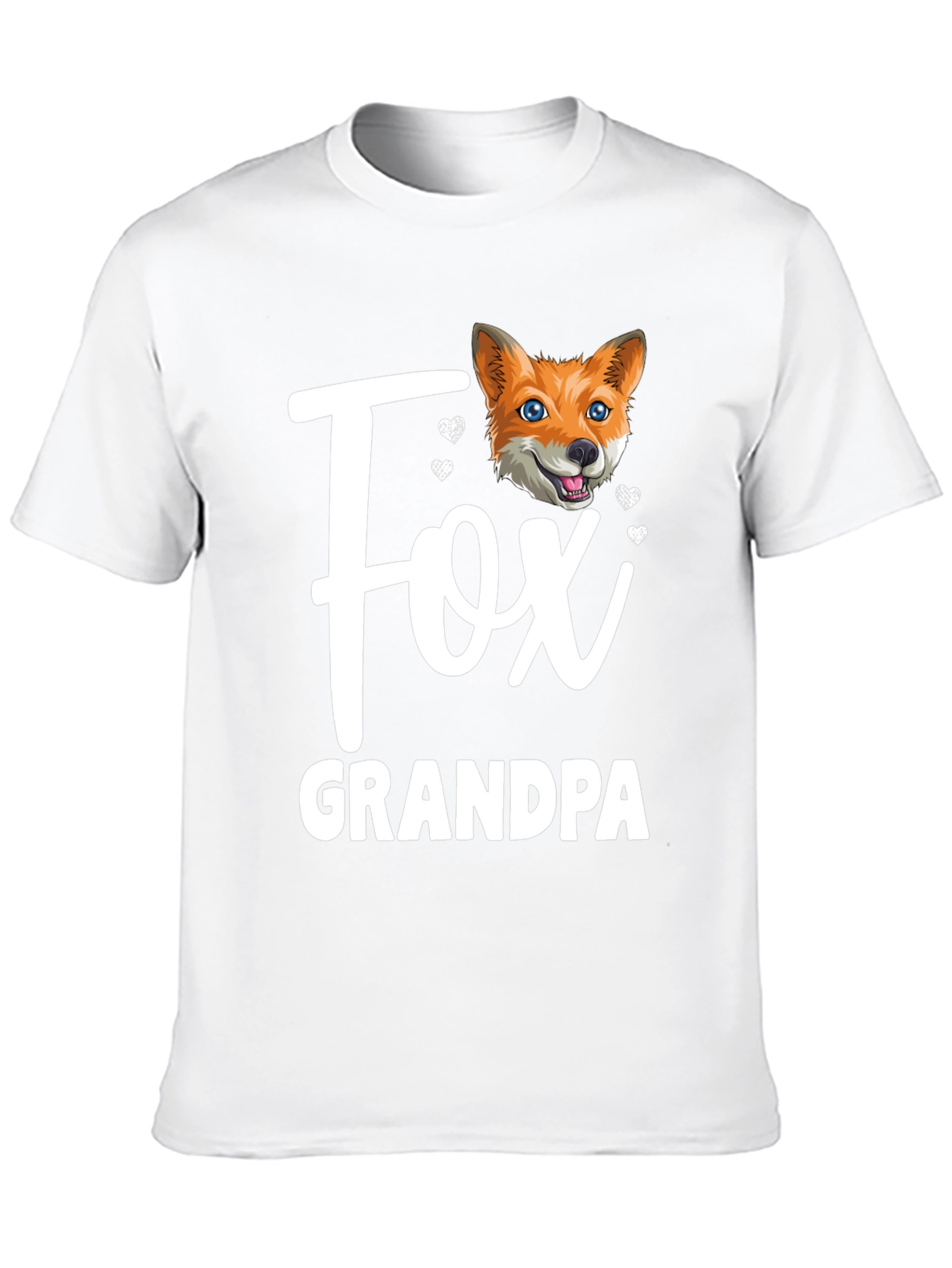Fox Grandpa T-Shirt - Cute Animal Graphic Tee