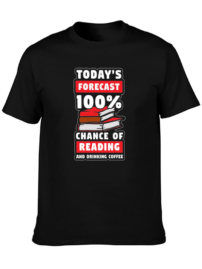 Reading & Coffee Forecast T-Shirt