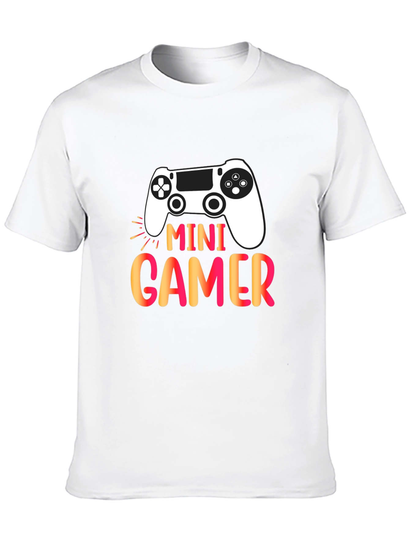 Mini Gamer Graphic T-Shirt - Black