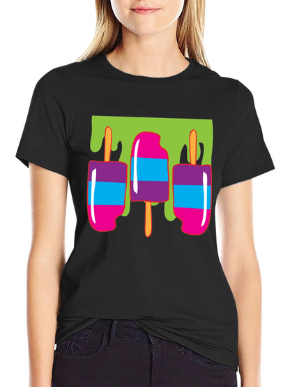 Retro Popsicle T-Shirt - Fun Summer Style!