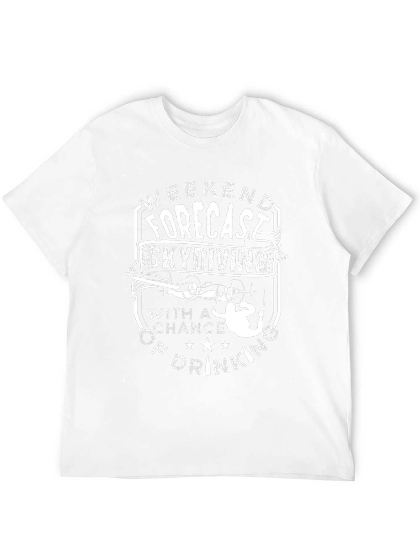 Weekend Forecast Skydiving T-Shirt