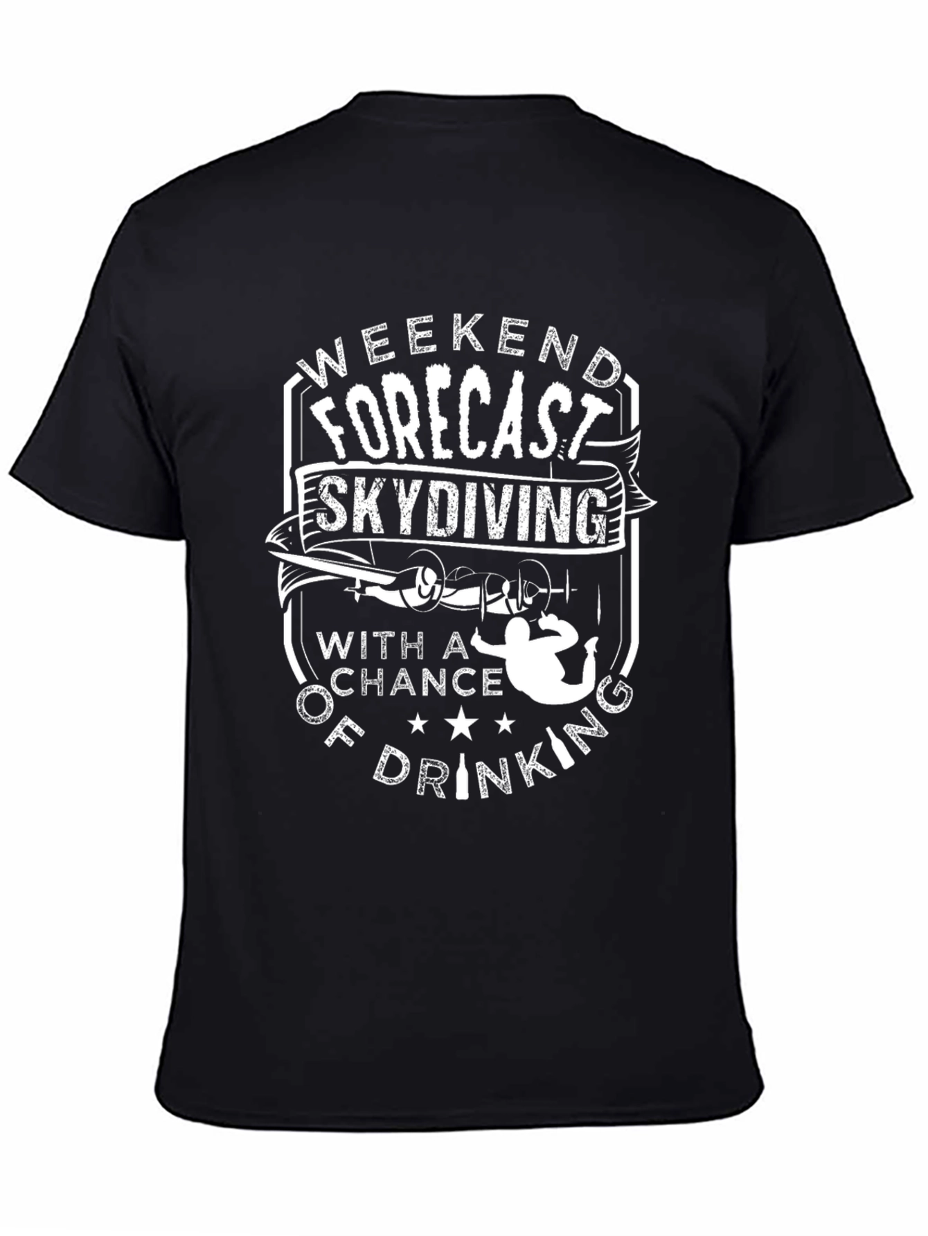 Weekend Forecast Skydiving T-Shirt