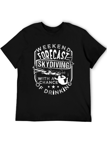 Weekend Forecast Skydiving T-Shirt