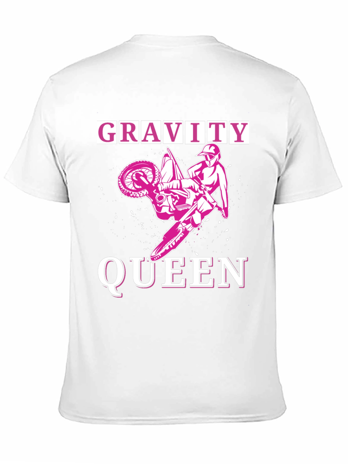 Gravity Queen Motocross T-Shirt - Black